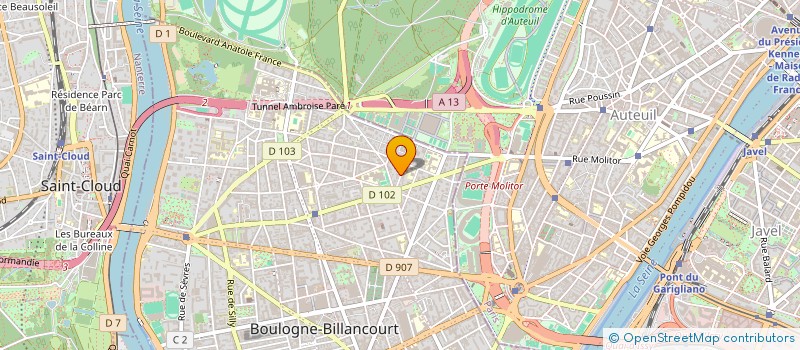 localisation de l'entreprise LOLILOU à BOULOGNE-BILLANCOURT