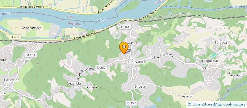 localisation de l'entreprise LOLILOU IMMO  URCUIT