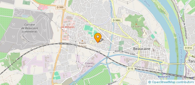 localisation de l'entreprise LOLIPA  BEAUCAIRE