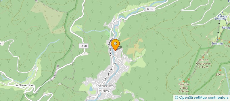 localisation de l'entreprise LOLIS  PLANCHER-LES-MINES