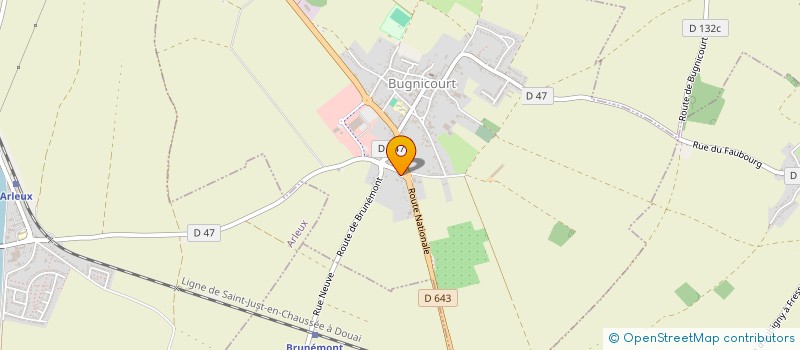 localisation de l'entreprise LOLISA  BUGNICOURT