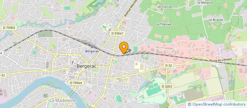 localisation de l'entreprise LOLITA à BERGERAC