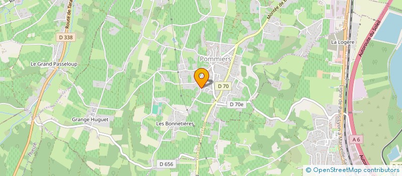 localisation de l'entreprise LOLITA à POMMIERS