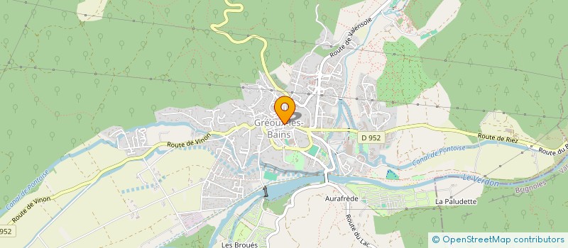 localisation de l'entreprise LOLITA  GREOUX-LES-BAINS