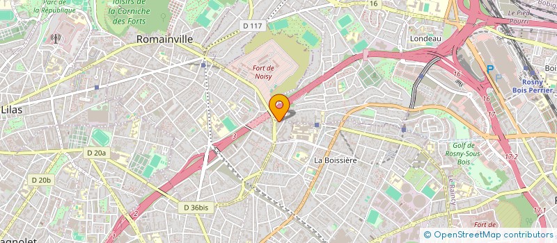 localisation de l'entreprise LOLITA CUT à ROMAINVILLE