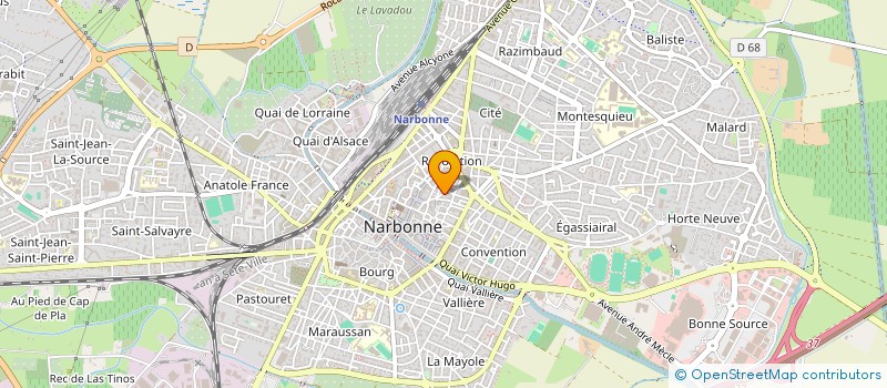 localisation de l'entreprise LOLITE à NARBONNE