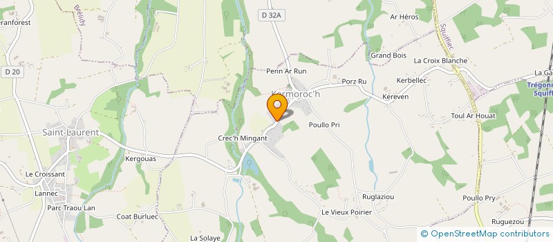 localisation de l'entreprise LOLITHAN  KERMOROC'H