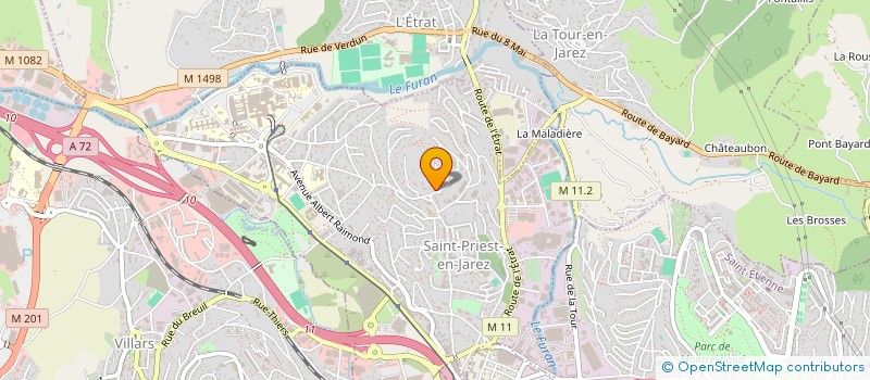 localisation de l'entreprise LOLIVA  SAINT-PRIEST-EN-JAREZ