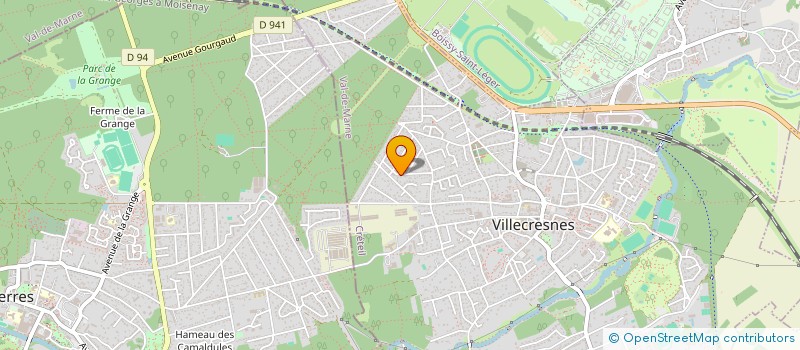 localisation de l'entreprise LOLIVIER  VILLECRESNES