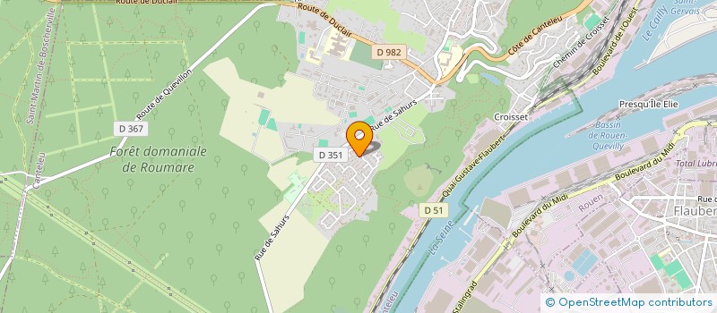 localisation de l'entreprise LOLIVIER  CANTELEU