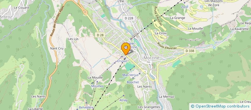 localisation de l'entreprise LOLLA PALOOZA à MORZINE