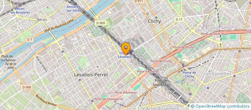 localisation de l'entreprise LOLLIA SPORTS ET PERFORMANCES à LEVALLOIS-PERRET
