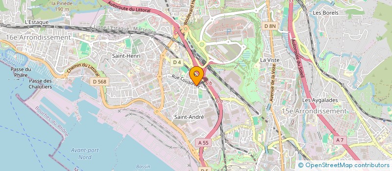 localisation de l'entreprise LOLLIPOD CAFE CULTUREL à MARSEILLE