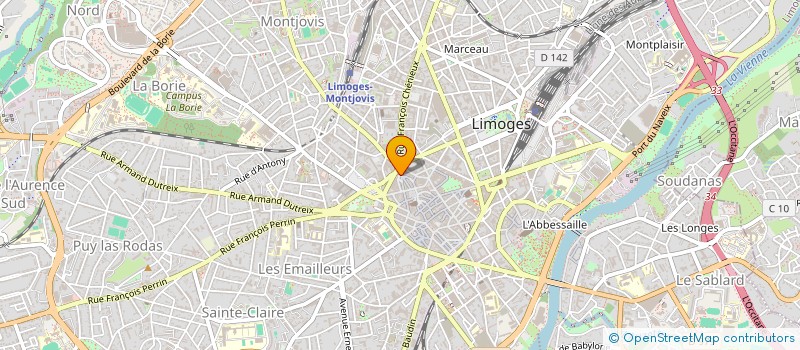 localisation de l'entreprise LOLLIPOP à LIMOGES