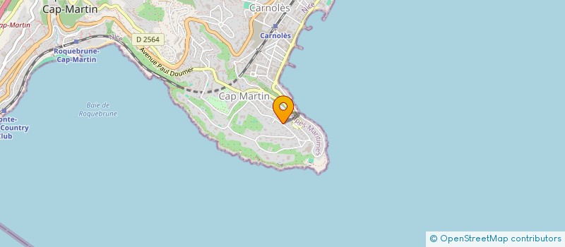 localisation de l'entreprise LOLLY à ROQUEBRUNE-CAP-MARTIN