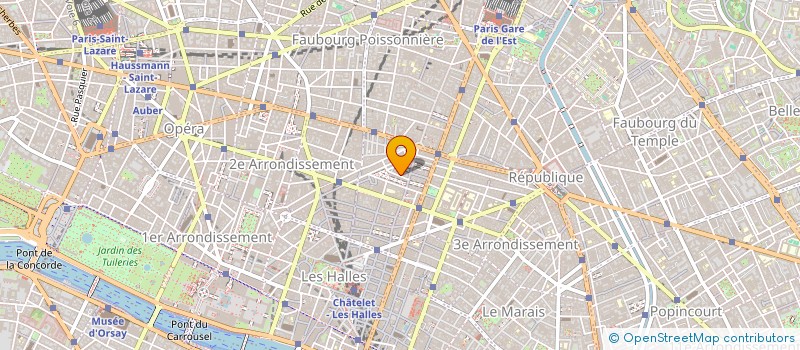 localisation de l'entreprise LOLLY BODY SARL  PARIS