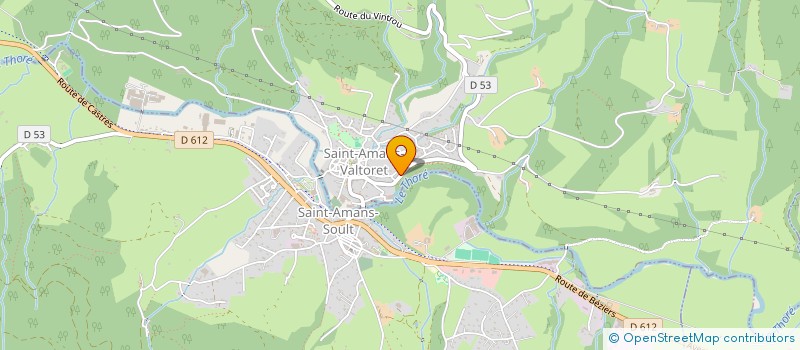 localisation de l'entreprise LOLMOMAT  SAINT-AMANS-VALTORET