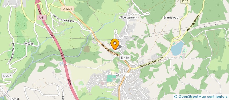 localisation de l'entreprise LOLO ISA  CRUSEILLES