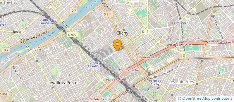 localisation de l'entreprise LOLO PARIS à CLICHY