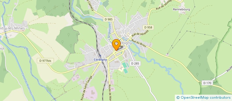 localisation de l'entreprise LOLOALICE à CORBIGNY