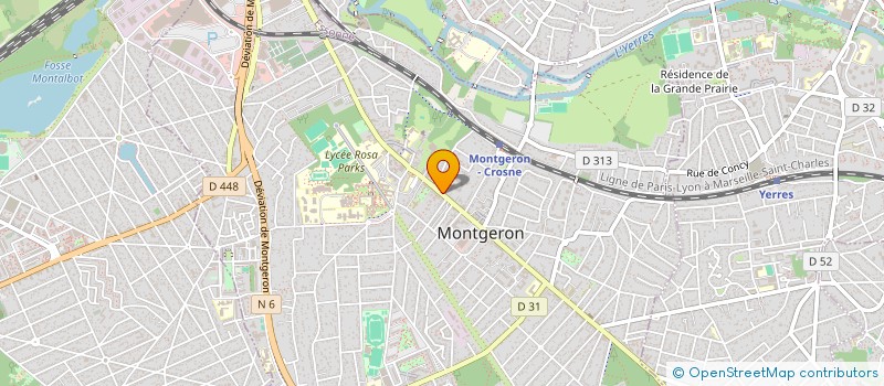 localisation de l'entreprise LOLOMIDO à MONTGERON