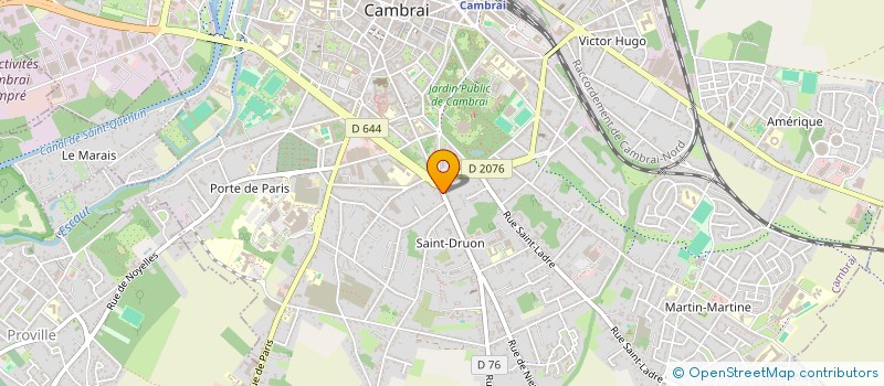 localisation de l'entreprise LOLOPOJO  CAMBRAI