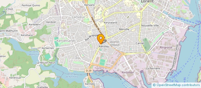 localisation de l'entreprise LOLOVALIJUCYR  LORIENT