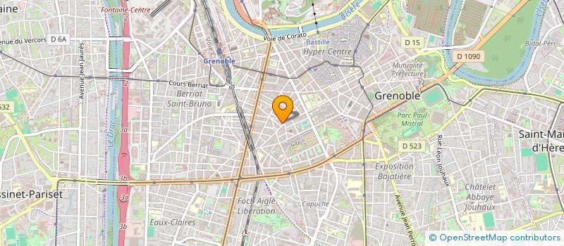 localisation de l'entreprise LOLY  GRENOBLE