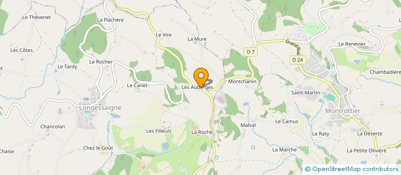 localisation de l'entreprise LOLY  LONGESSAIGNE