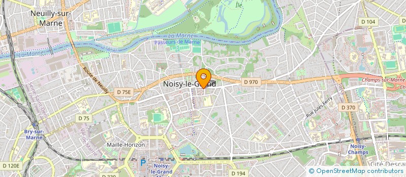 localisation de l'entreprise LOLYLAN à NOISY-LE-GRAND