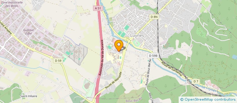 localisation de l'entreprise LOM à GIGNAC-LA-NERTHE