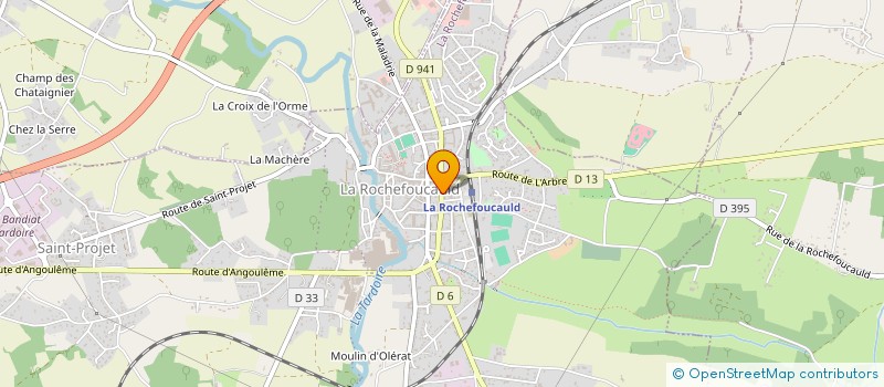 localisation de l'entreprise LOMA à LA ROCHEFOUCAULD-EN-ANGOUMOIS