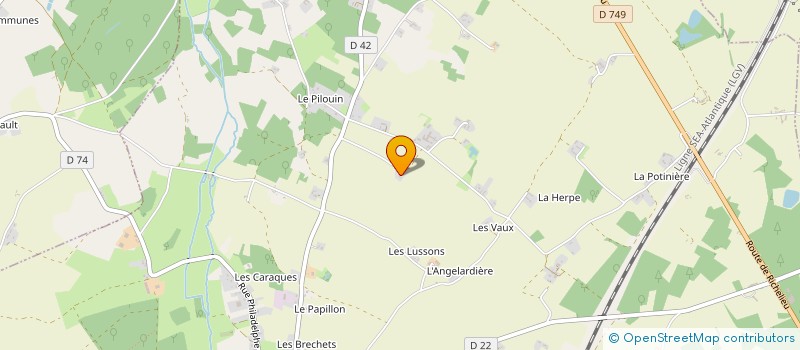 localisation de l'entreprise LOMA  SAINT-GERVAIS-LES-TROIS-CLOCHERS