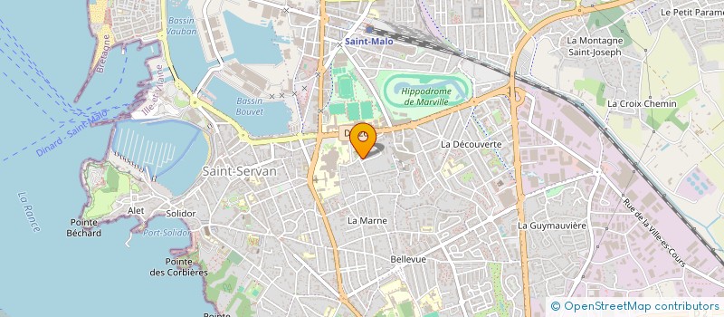 localisation de l'entreprise LOMA  SAINT-MALO