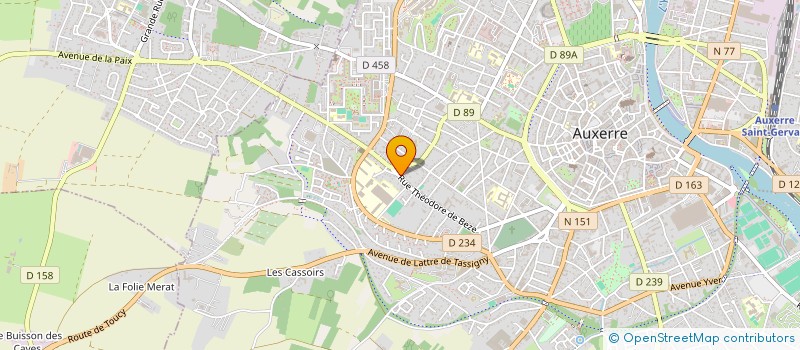 localisation de l'entreprise LOMA PARTNERS à AUXERRE