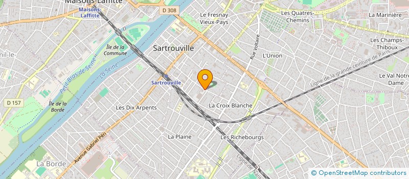 localisation de l'entreprise LOMA PERFECT INTERNATIONAL à SARTROUVILLE