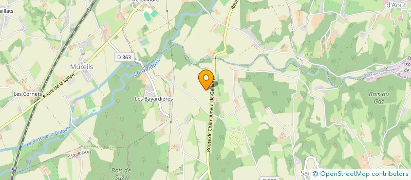 localisation de l'entreprise LOMA SERVICES  SAINT-AVIT