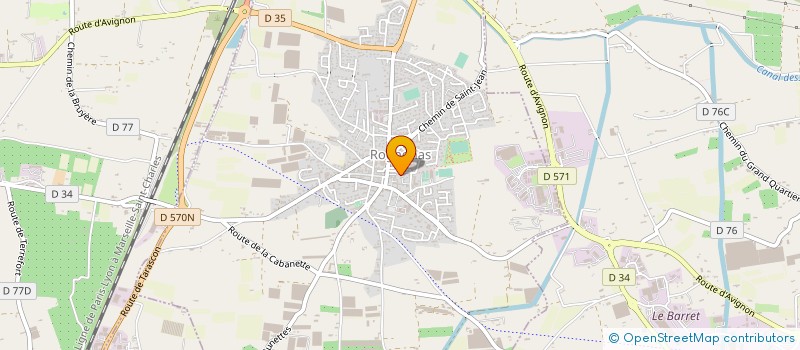 localisation de l'entreprise LOMABAT à ROGNONAS