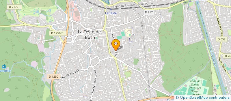 localisation de l'entreprise LOMACA à LA TESTE-DE-BUCH