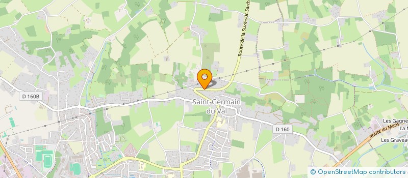 localisation de l'entreprise LOMACA GESTION  LA FLECHE