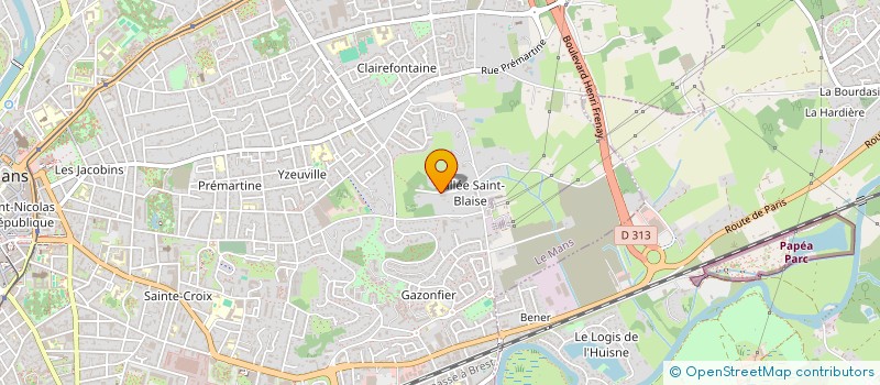 localisation de l'entreprise LOMACAN  LE MANS