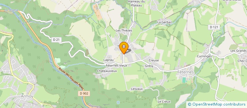 localisation de l'entreprise LOMACLE  FETERNES