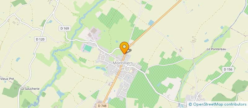 localisation de l'entreprise LOMAGA  MONTILLIERS