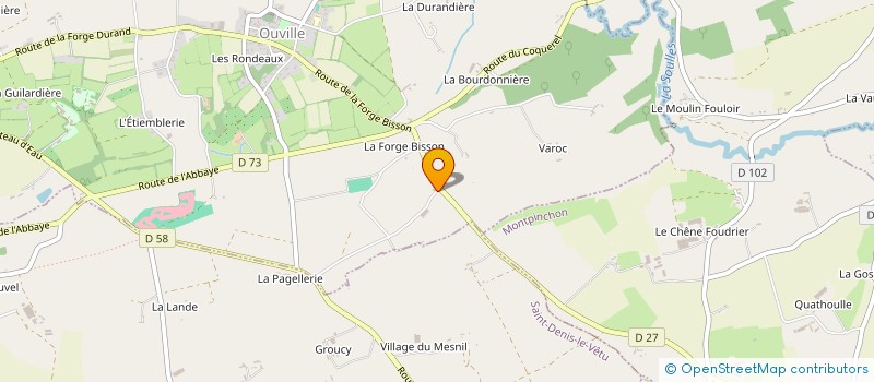 localisation de l'entreprise LOMAJAZE  OUVILLE