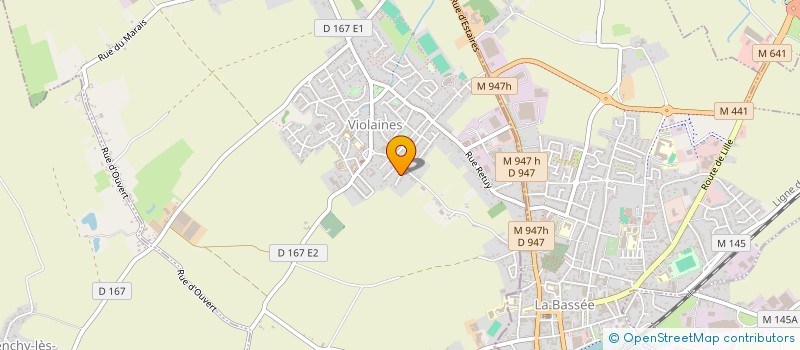 localisation de l'entreprise LOMALAMAL à VIOLAINES