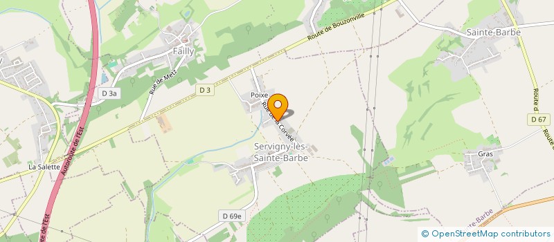 localisation de l'entreprise LOMANTO  SERVIGNY-LES-SAINTE-BARBE