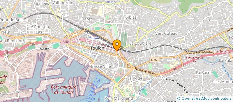 localisation de l'entreprise LOMAPIBI  TOULON