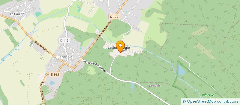 localisation de l'entreprise LOMAREC  GAMBAIS