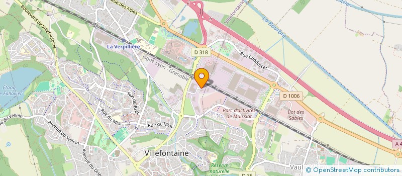 localisation de l'entreprise LOMARI  VILLEFONTAINE