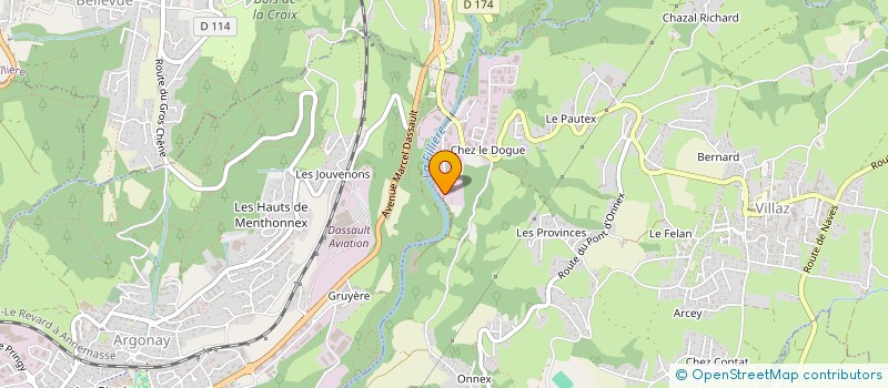 localisation de l'entreprise LOMAT  VILLAZ